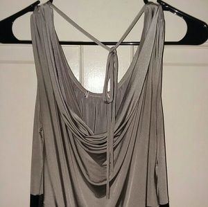 Black and Grey Dress